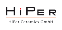 Schriftzug HiPer - HiPer Ceramics GmbH
